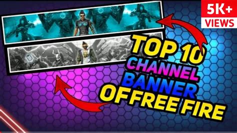 Youtube Banner Template Free Fire Download Goimages I