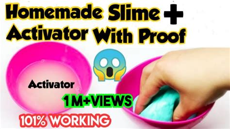 What Is Slime Activator Made Of