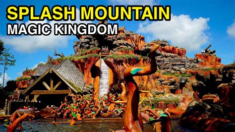 I love the movie magic of walt disney studios. 4K Splash Mountain - Ride a Log : Magic Kingdom (Orlando ...