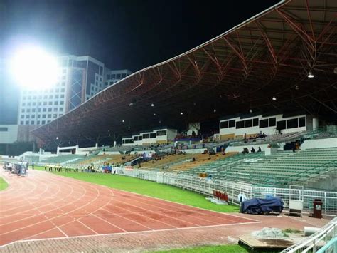 The kl sport city before the friendly match between malaysia vs maldives. Stadium Shah Alam To Bukit Jalil - Soalan Mudah 12