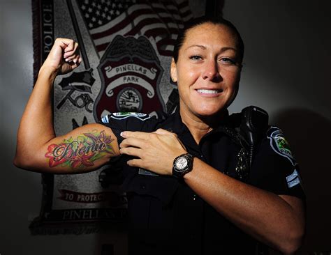Law Enforcement Tattoos For Women