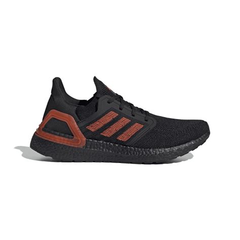 Adidas Ultra Boost 20 Black Solar Red Eg0698