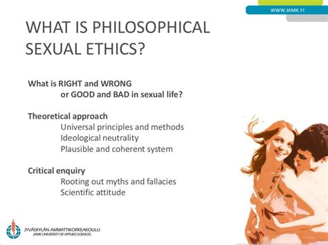 Basics Of Philosophical Sexual Ethics