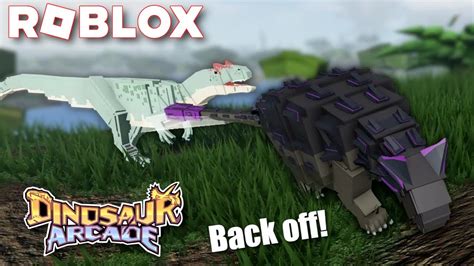 Repelling Attacks While Eldering Ankylosaurus Roblox Dinosaur Arcade