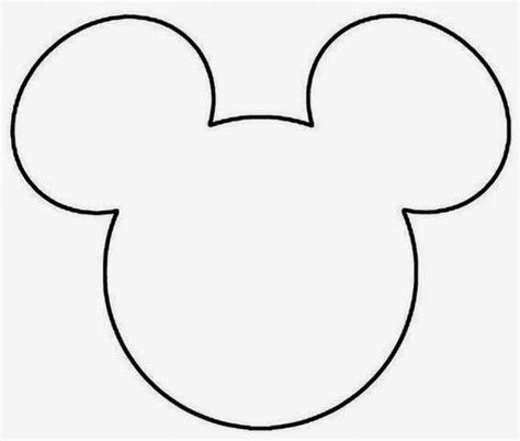 Mickey Mouse Head Templates Oh My Fiesta In English