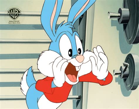Tiny Toons Adventure Original Production Cel Buster Bunny Bunny Bunch Ebay