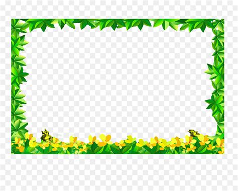 Clean And Green Clipart Borders