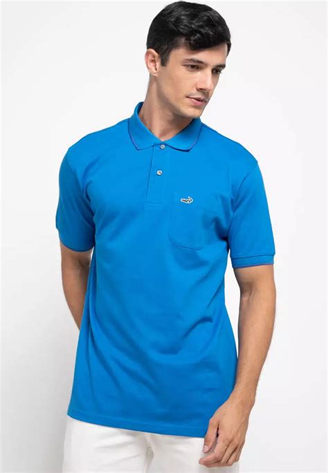 Jual Crocodile Crocodile COLE Sapphire Baju Kaos Kerah Pria Men Polo