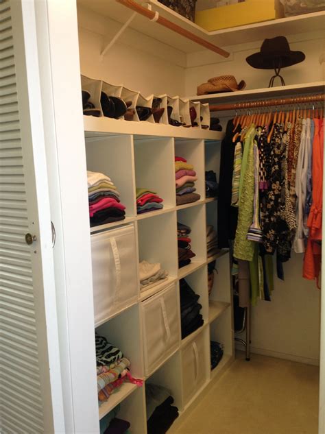 Consider covering the walls or door with patterned wallpaper and. Closet Organization Ideas For Small Walk In Closets ...