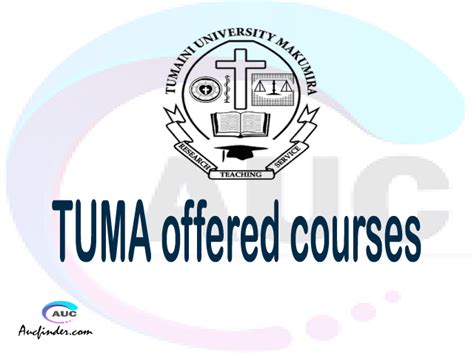Tumaini University Makumira Offered Courses 2021