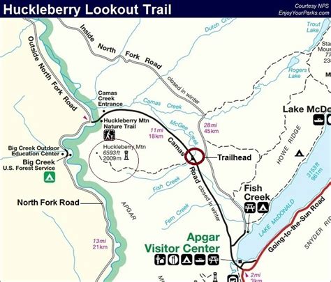 Huckleberry Lookout Trail Enjoy Your Parks