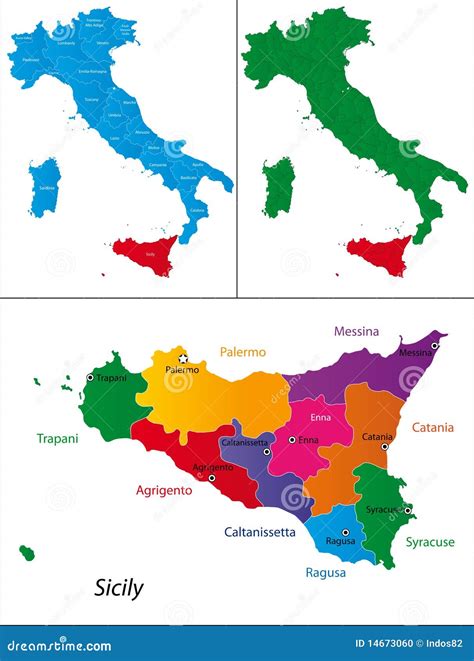 Region Of Italy Sicily Stock Photo Image 14673060