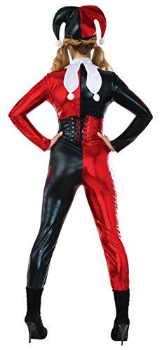 Dc Comics Harley Quinn Deluxe Jumpsuit Costume Funtober