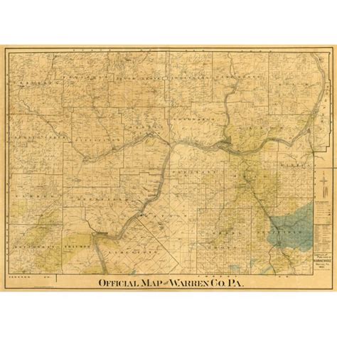 Warren County Pennsylvania Brakenridge 1900 2300 X 3130 Glossy Satin Paper