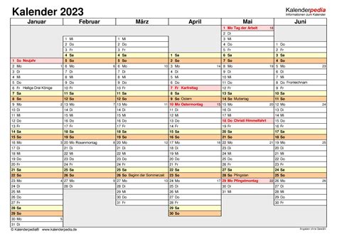 Kalender 2023 Zum Ausdrucken Als Pdf 17 Vorlagen Kostenlos