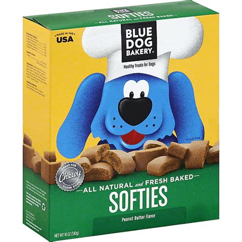 Blue Dog Bakery Treats For Dogs Healthy Peanut Butter Flavor Softies