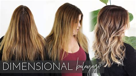 Dimensional Balayage How To Add Lowlights And Highlights Using My