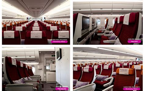 Thai Airways Unveils A350 900 Phuket Economy Class Seats Jetline Marvel