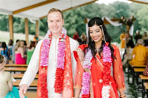 A Stunning Indian American Fusion Wedding In Indiana