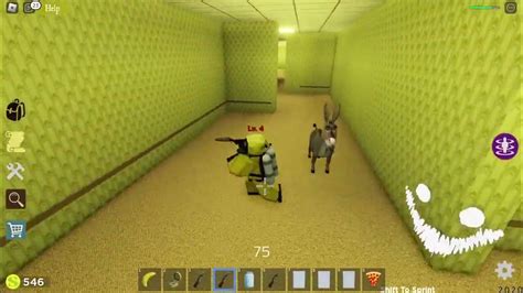 Roblox Shrek In The Backrooms Lobby First Floor Level 1 Youtube