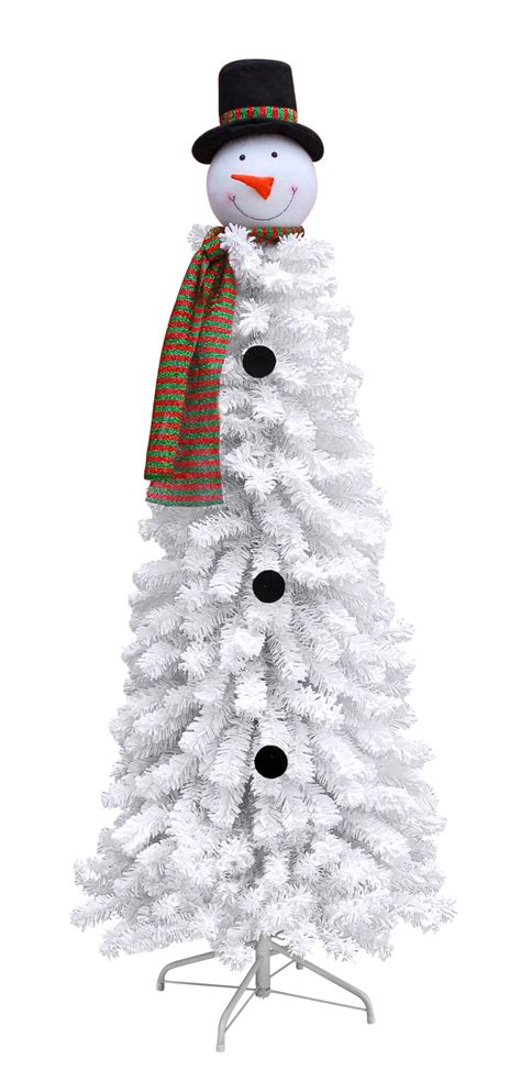 6 Snowman Tree Décor