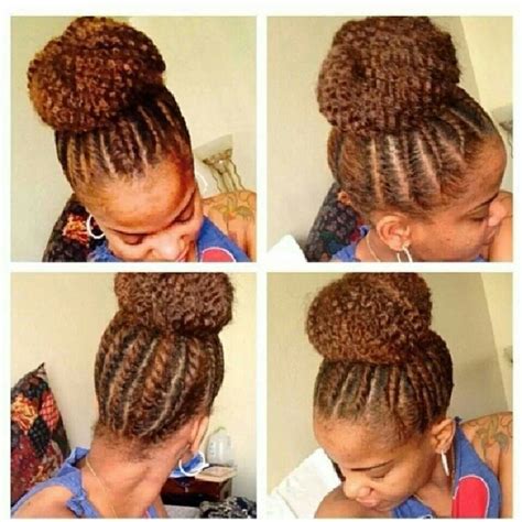 love this flat twist high bun can t wait til my twa gets long enough for these versatile