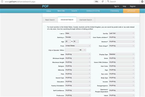 POF Username Search POF Com Advanced Username Search