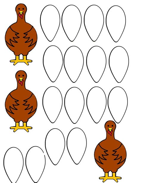 Turkey Cut Out Printable