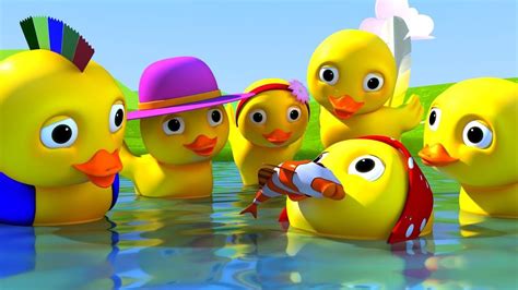 Six Little Ducks With Lyrics And More Nursery Rhymes And Educational