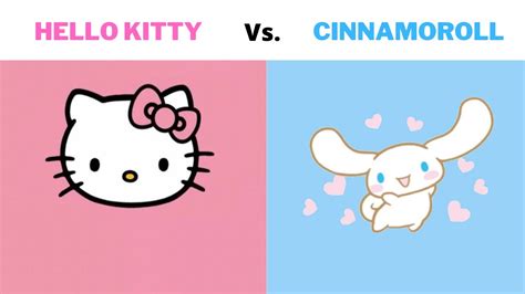 Hello Kitty Vs Cinnamoroll Which One Do You Like 💖💙 1 Youtube