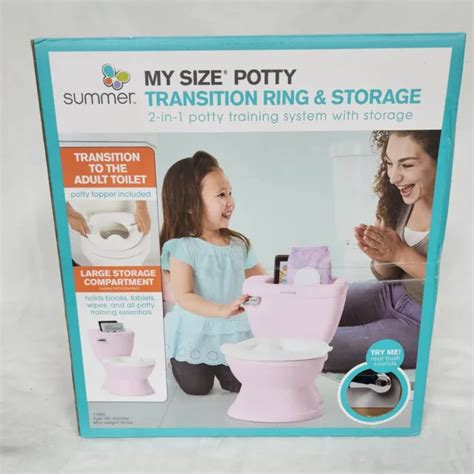 Summer My Size Potty Wtransition Ring And Storage Realistic Potty