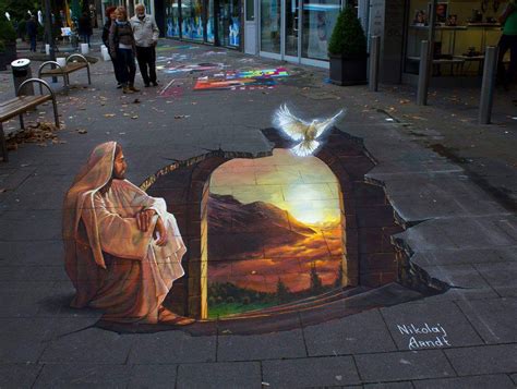 Amazing 3d Street Art By German Artist Nikolaj Arndt Amazing Street Art