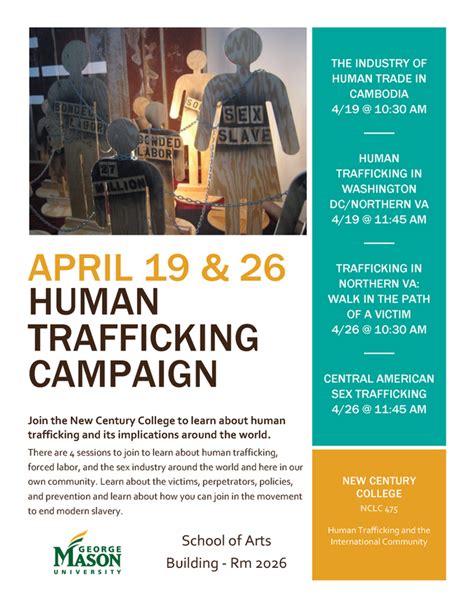 Events Peer Education Campaign On Human Trafficking Central American Sex Trafficking
