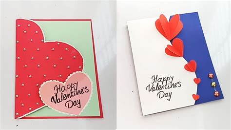 Beautiful Handmade Valentines Day Card Idea2