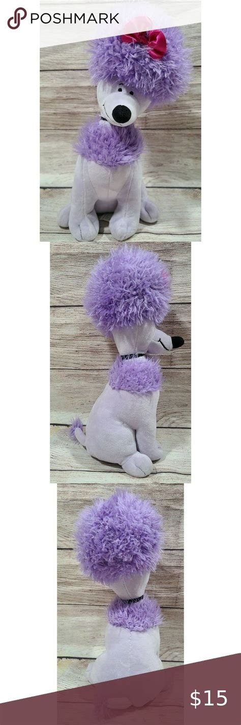 Kohls Cares Plush Cleo Purple Poodle Stuffed Animal Clifford The Big
