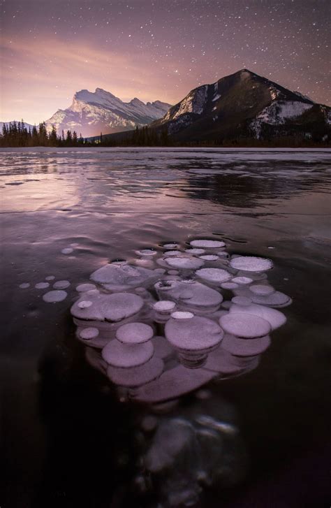 Photographed In Banff National Park In Alberta Canada The Bubbles Are