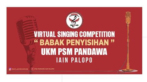 Virtual Singing Competition Tingkat Nasional Babak Penyisihan Youtube