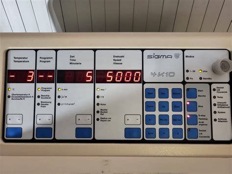 Sigma K Gekoelde Centrifuge Labmakelaar Benelux