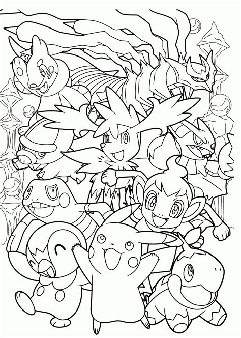 All Pokemon Coloring Pages | Pokemon coloring sheets, Pokemon coloring, Pikachu coloring page