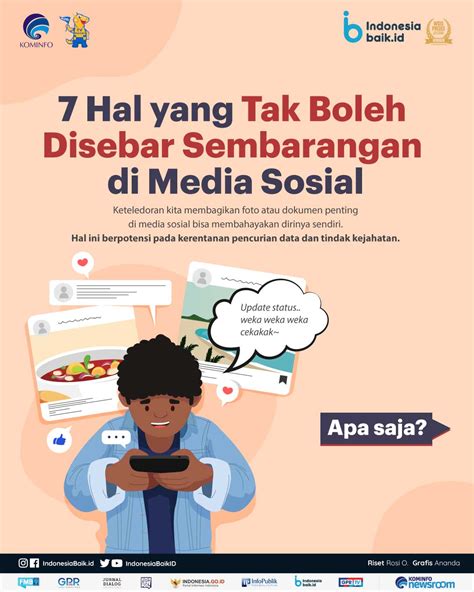 7 Hal Yang Tak Boleh Disebar Sembarangan Di Media Sosial Indonesia Baik