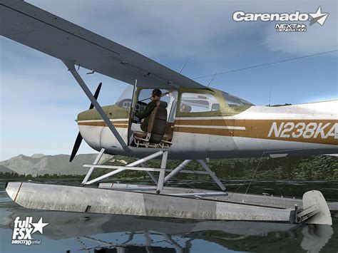 Cessna 172n Skyhawk Ii Float For Fsxp3d By Carenado