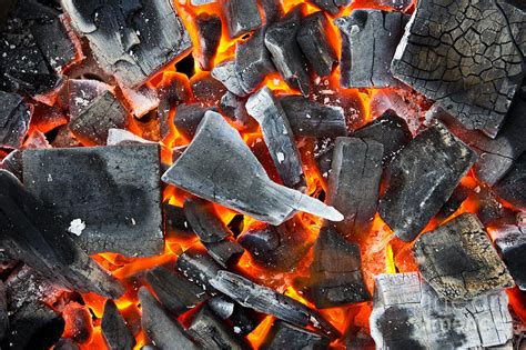 Coals In The Fire Photograph By Mongkol Chakritthakool Fine Art America