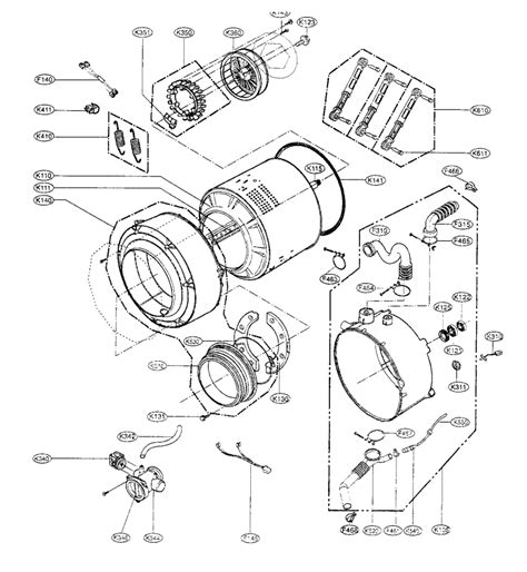 Lg Tromm Washer Parts Diagram