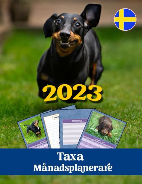 Buy Taxa 2023 Månadsplanerare 2023 Taxa Planerare Månatlig Veckovis
