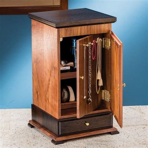Build Your Own Mitered Jewelry Cabinet Using This Free Downloadable
