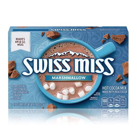 Swiss Miss Marshmallow Hot Cocoa Drink Mix 8 Sachet 313g Uk