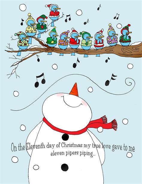 Free Dearie Dolls Digi Stamps On The Eleventh Day Of Christmas