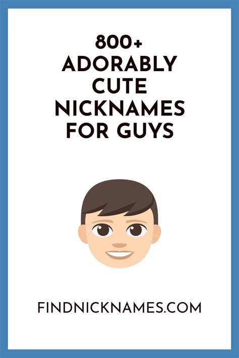 Cute Nicknames For Boys Funny Nicknames For Girlfriend Nicknames For