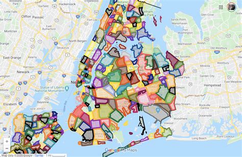 A Colorful Interactive Map That Shows Every Neighborhood Within New
