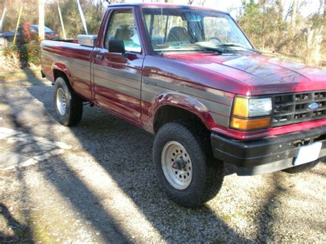 1989 Ford Ranger 4 X 4 Standard Cab Long Bed Automatic Transmission